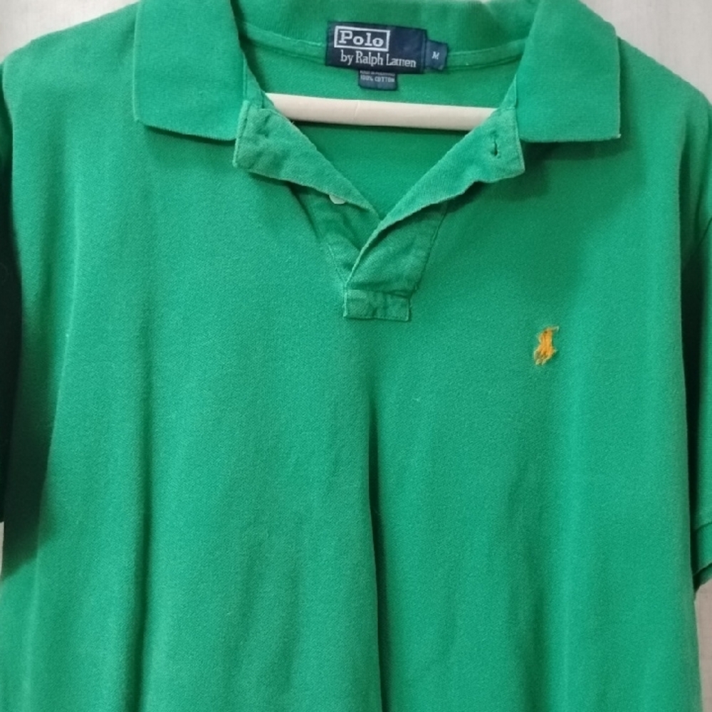Polo Ralph Lauren Green Polo Shirt Medium